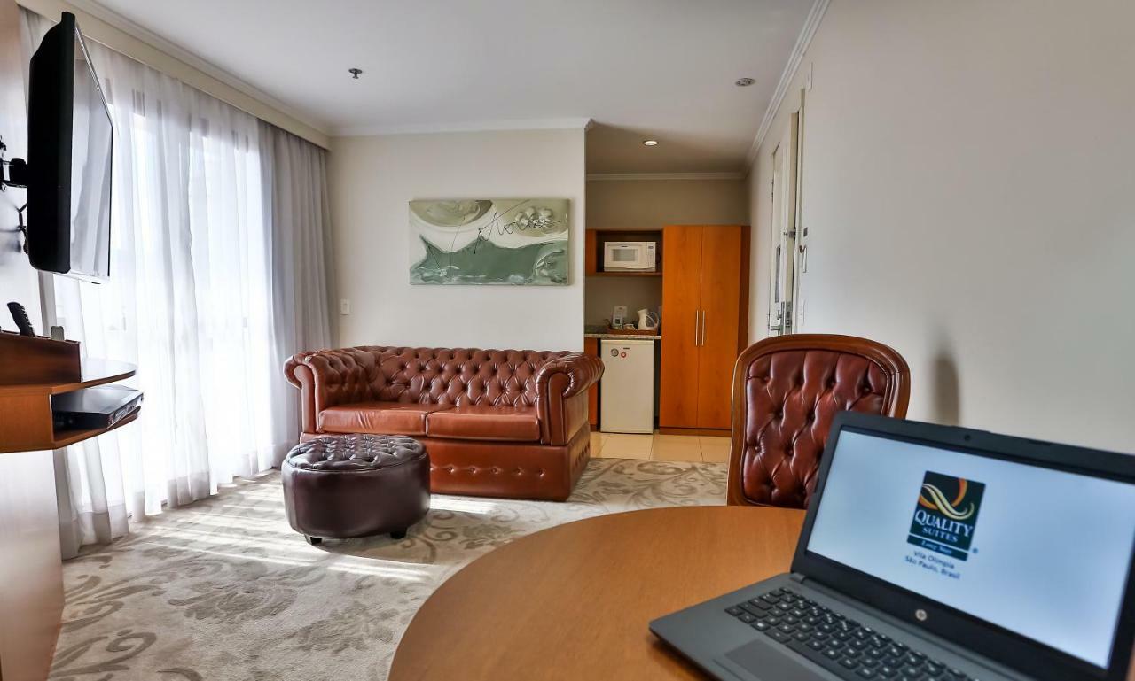 Quality Suites Vila Olimpia Sao Paulo Bagian luar foto